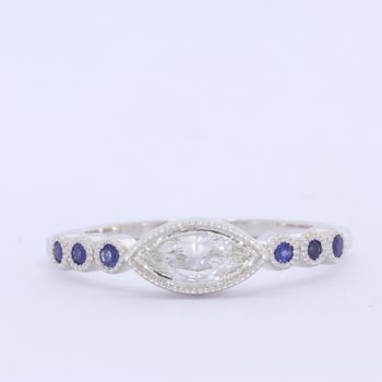 טבעת יהלום שביט | Marquise Diamond