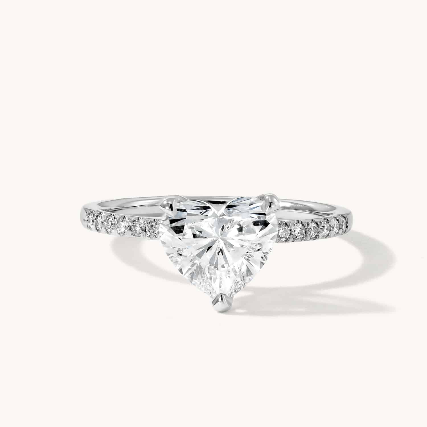 טבעת יהלום 1.5 קראט לב | גאיה