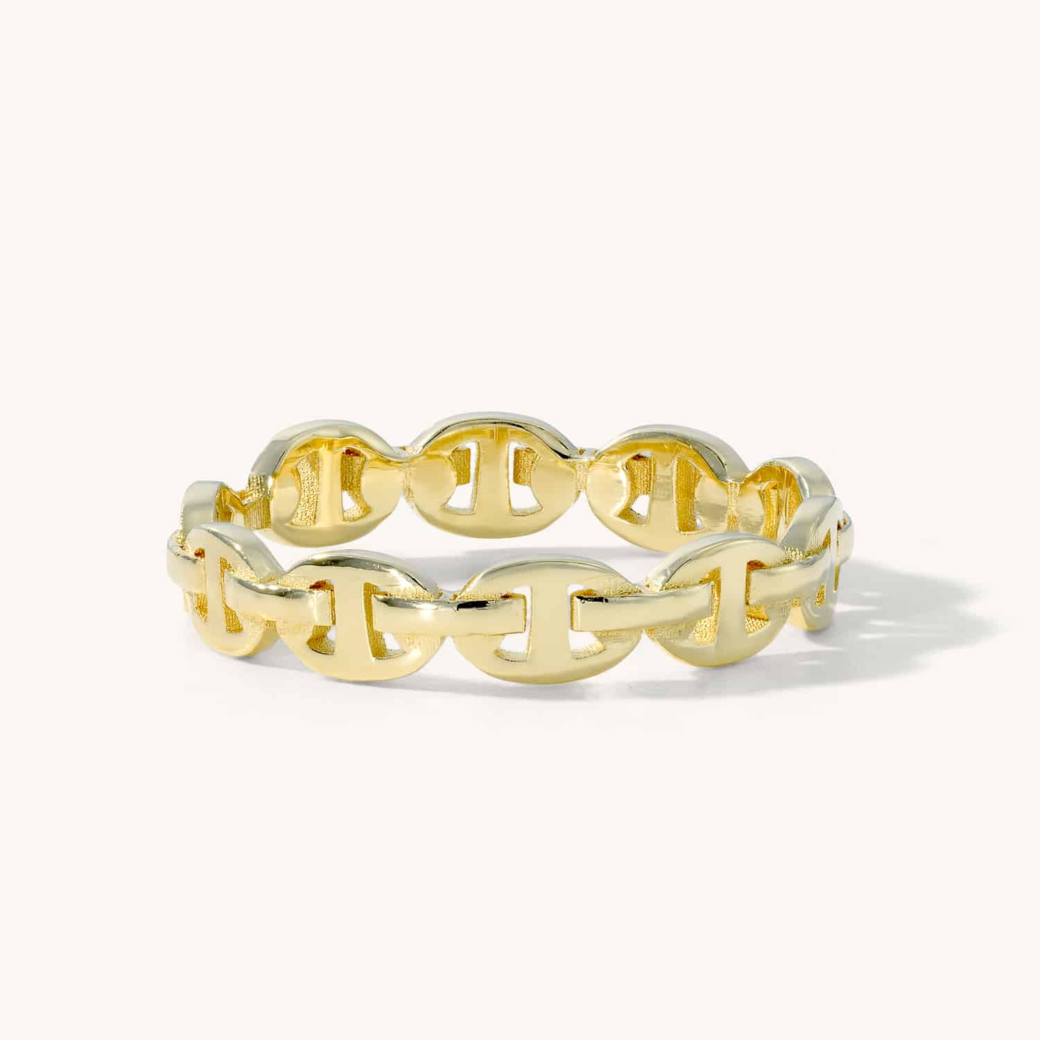 טבעת חוליות זהב | אוסיריס